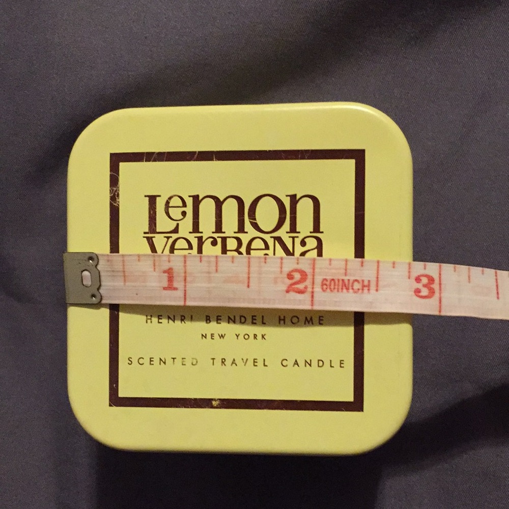 Empty Henri Bendel Travel Candle Tin Lemon Verbena - Picture 14 of 14